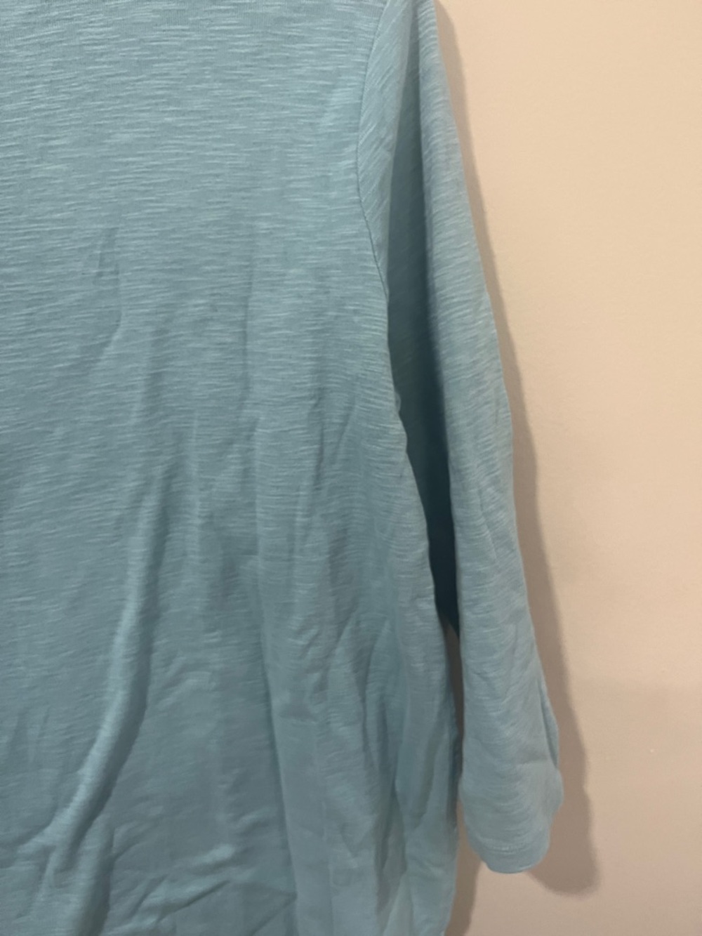 Kirkland Signature Aqua Crewneck Long Sleeve Top - Picture 9 of 9